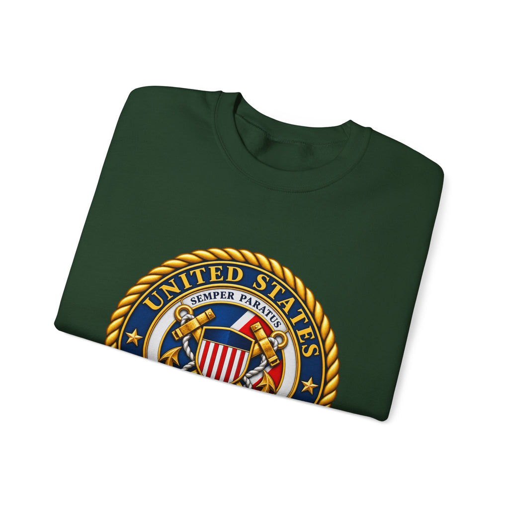 U.S. Coast Guard Emblem - Crewneck Sweatshirt