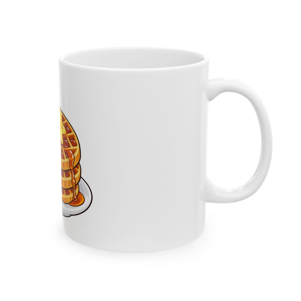 Cartoon Waffles - Ceramic Mug 11oz and 15oz