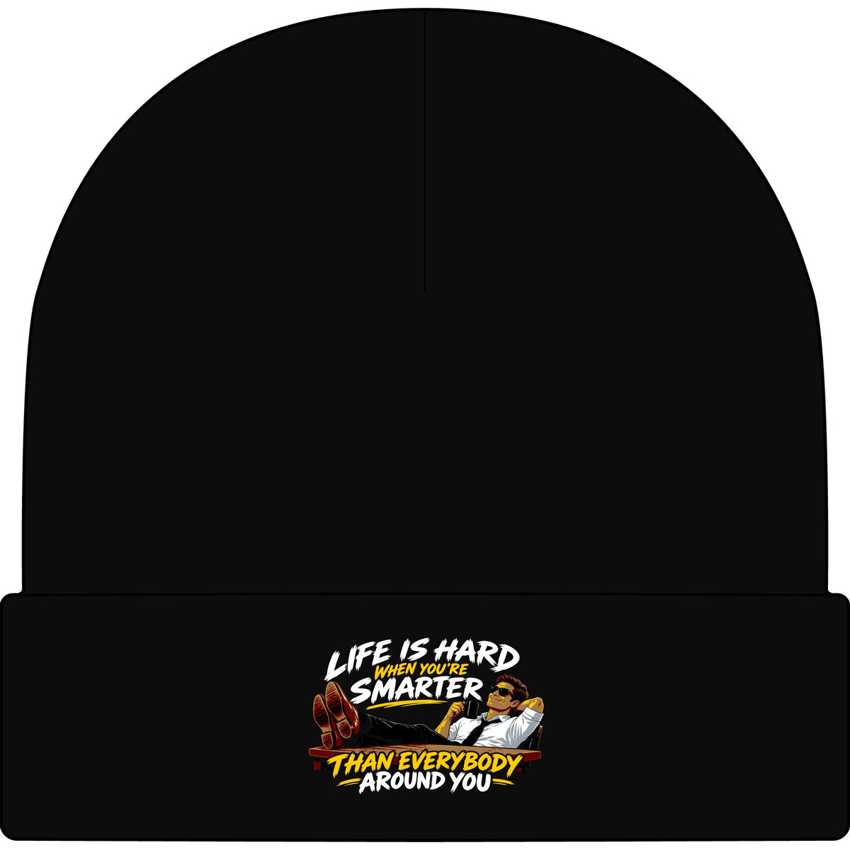 Smarter Than Everybody - AS Colour 1107 Cuff Beanie