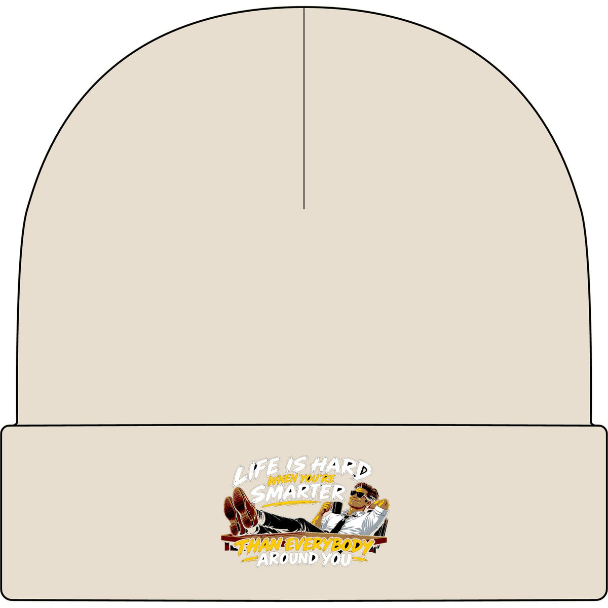 Smarter Than Everybody - AS Colour 1107 Cuff Beanie