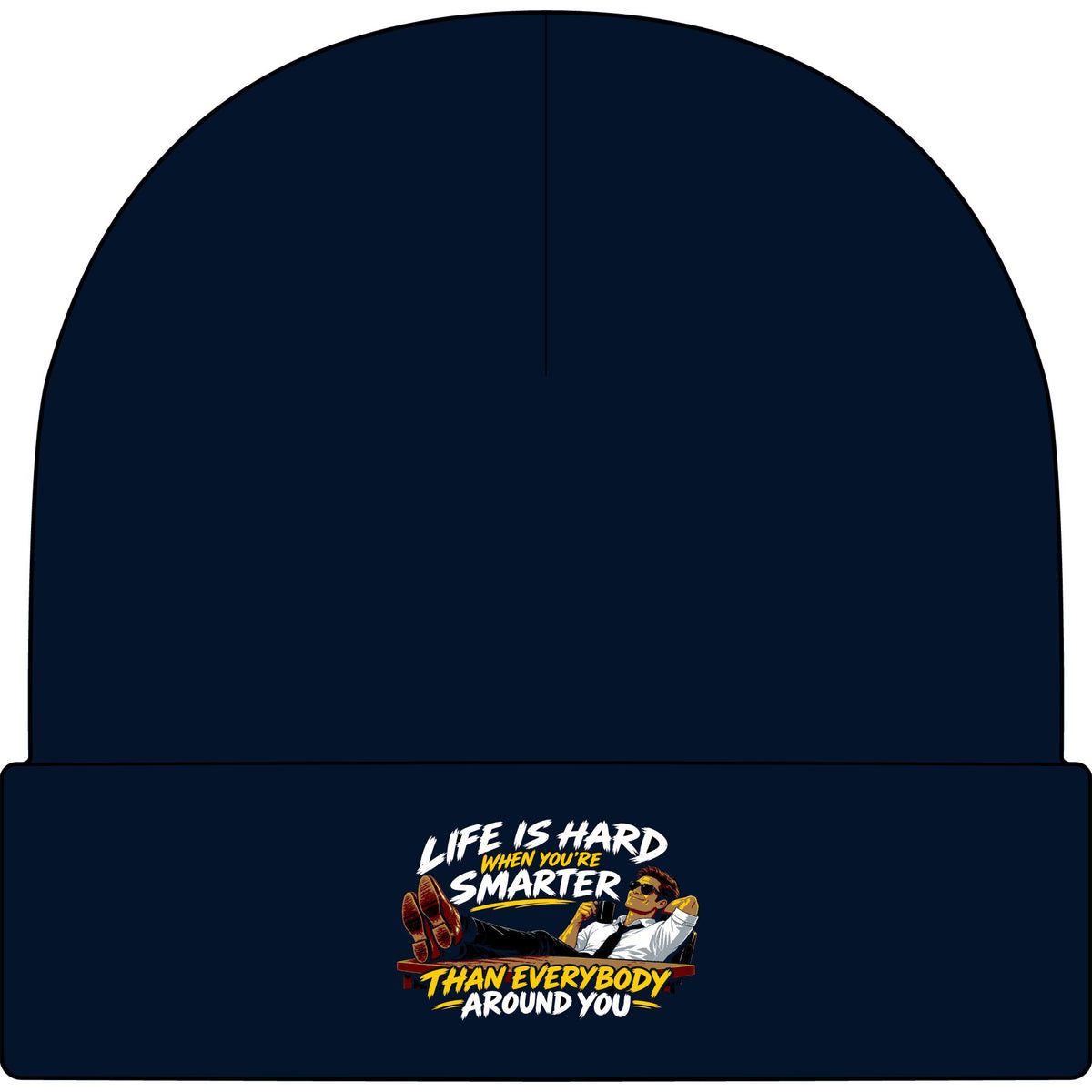 Smarter Than Everybody - AS Colour 1107 Cuff Beanie