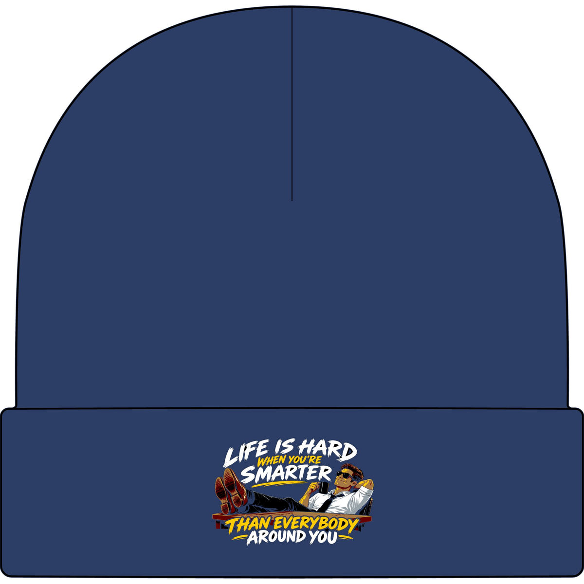 Smarter Than Everybody - AS Colour 1107 Cuff Beanie