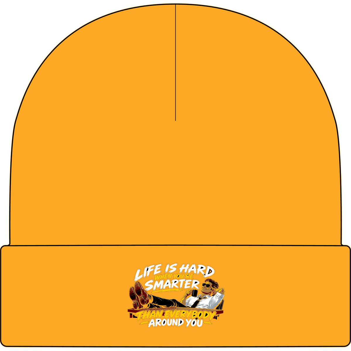 Smarter Than Everybody - AS Colour 1107 Cuff Beanie