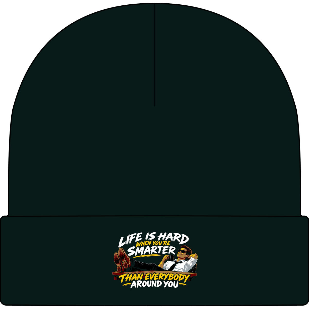 Smarter Than Everybody - AS Colour 1107 Cuff Beanie