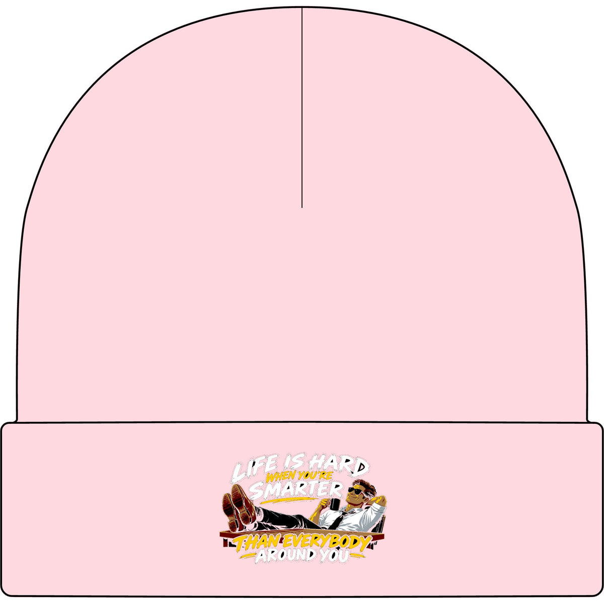 Smarter Than Everybody - AS Colour 1107 Cuff Beanie