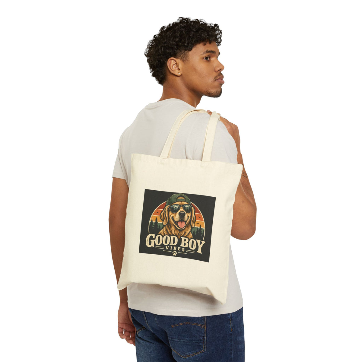 Good Boy Vibes - Canvas Tote