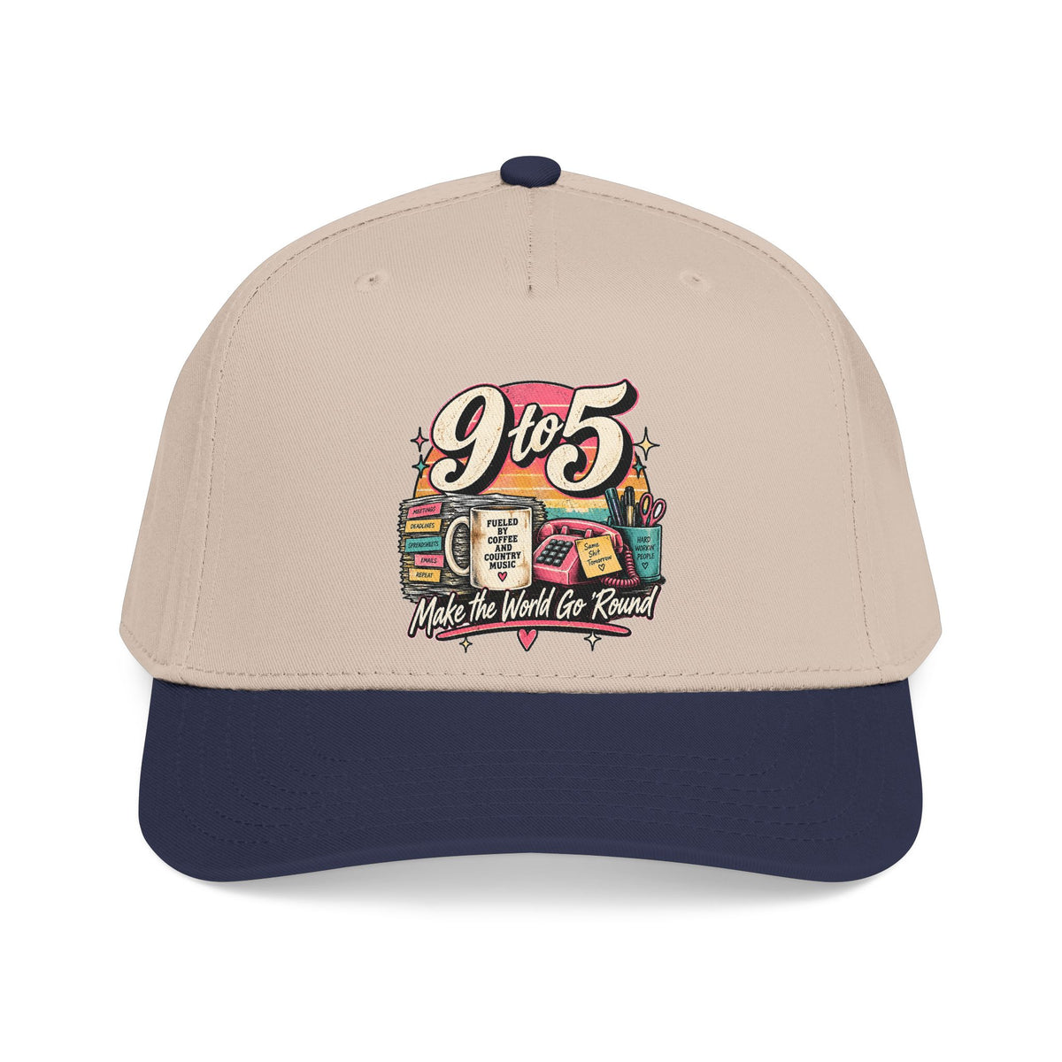 9to5 Make the World Go Round - OTTO Baseball Hat