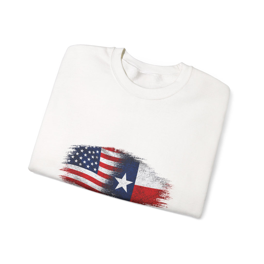 American by Birth, Texan by Choice - Crewneck Sweatshirt