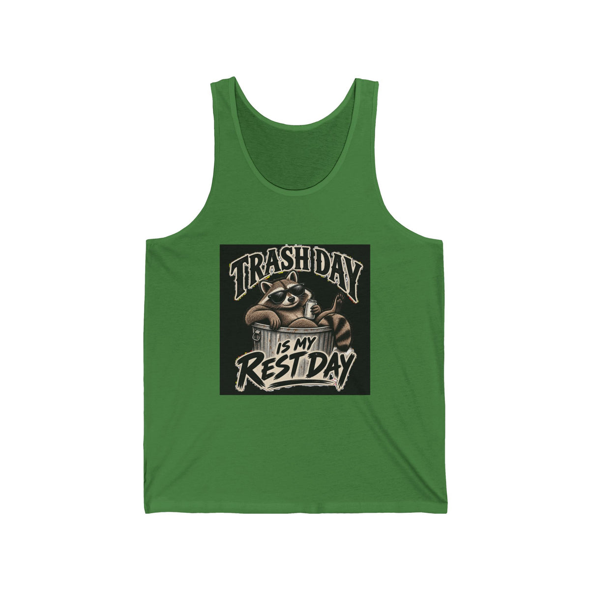 Trash Day Rest Day - Athletic Tank