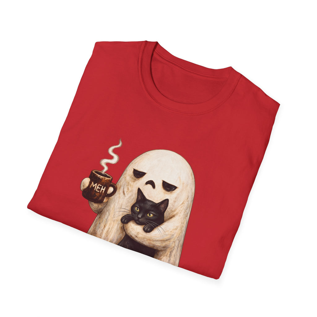 Meh Ghost and Black Cat - Classic Tee