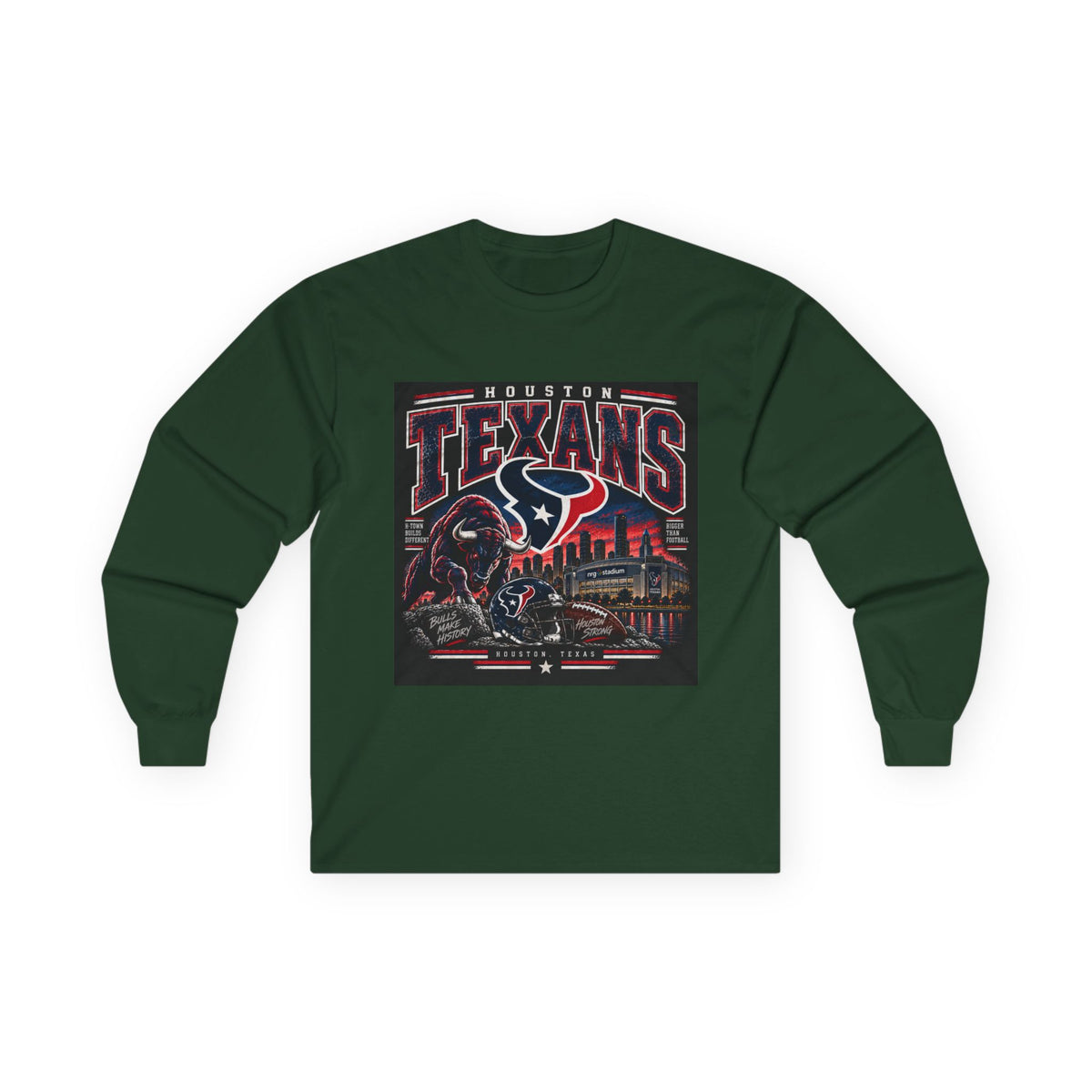 Houston Texans Gridiron Glory - Unisex Ultra Cotton Long Sleeve Tee
