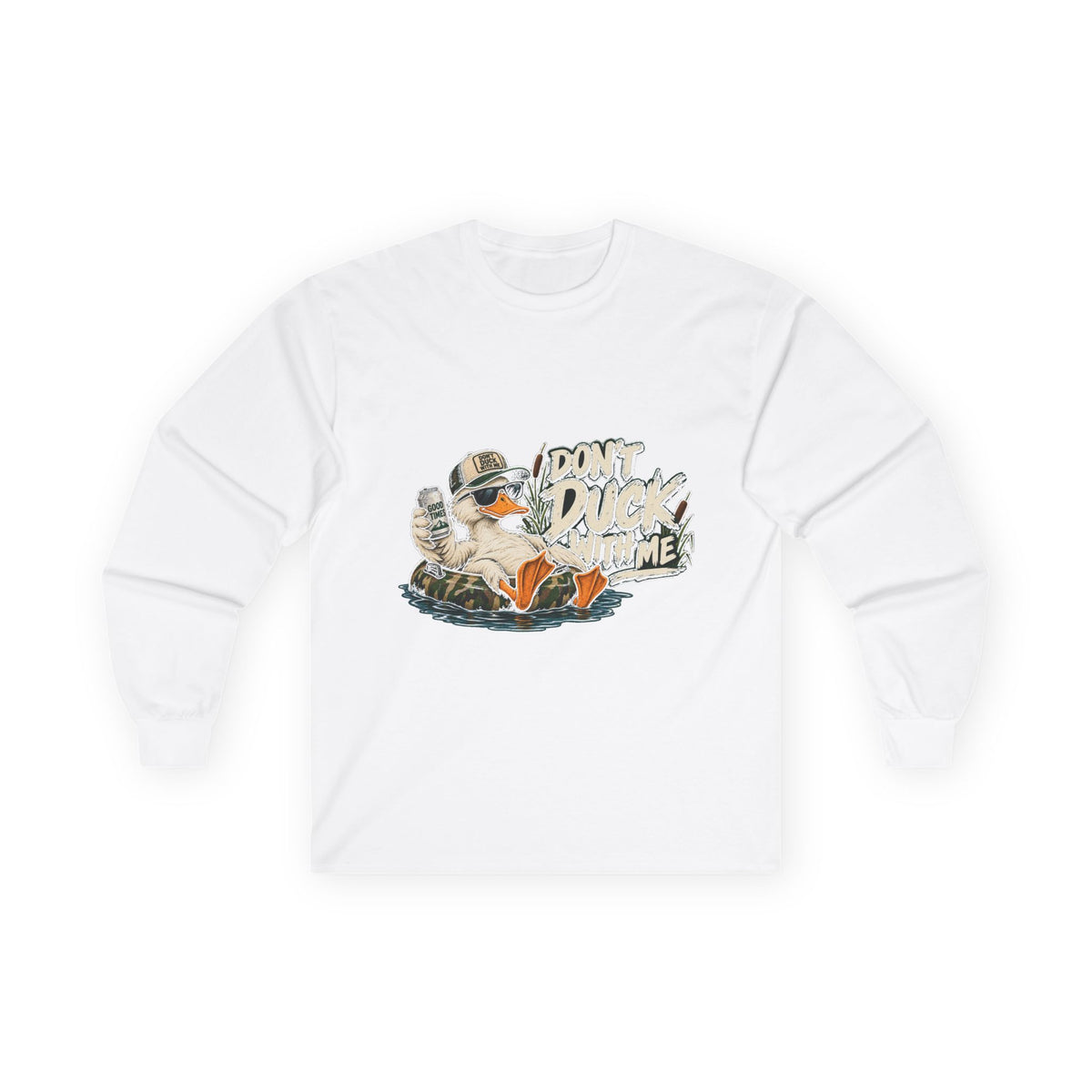 Duck With Me Camo - Unisex Ultra Cotton Long Sleeve Tee