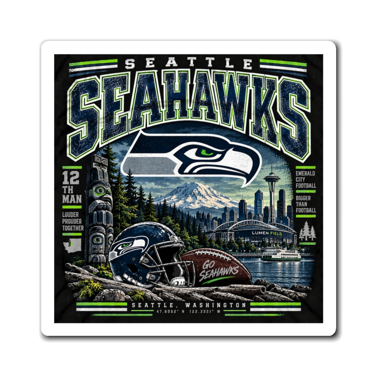 Seattle Seahawks - Magnet