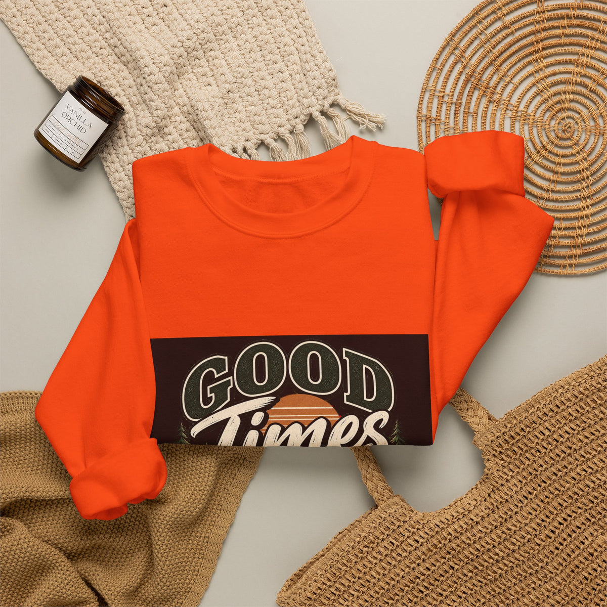 Good Times Questionable Decisions - Crewneck Sweatshirt