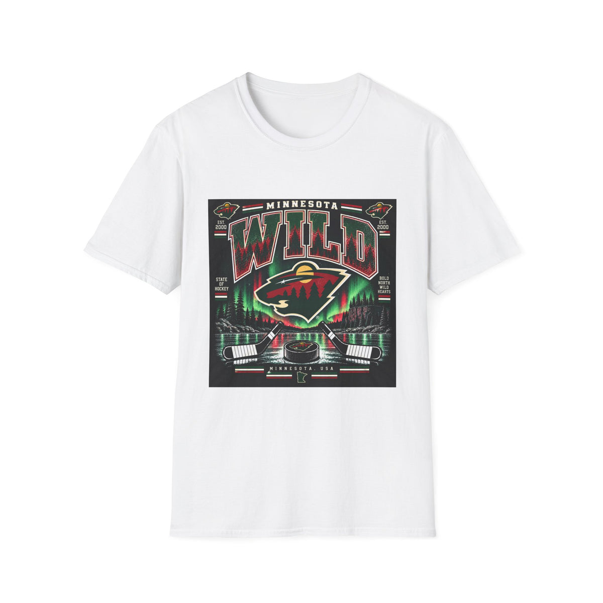 Wild North Hockey Tee - Classic Tee