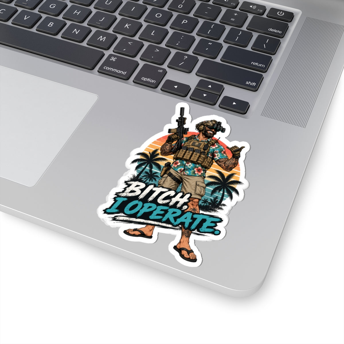 Beach Operator - Kiss-Cut Sticker