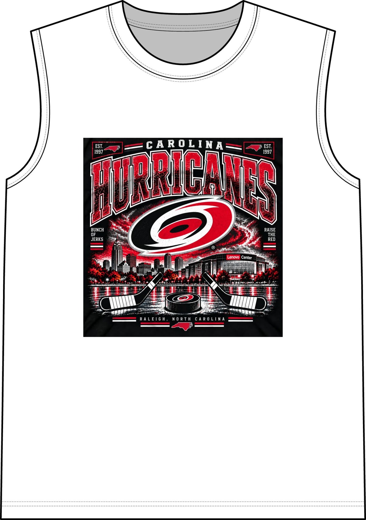Carolina Hurricanes Skyline - Classic Tank