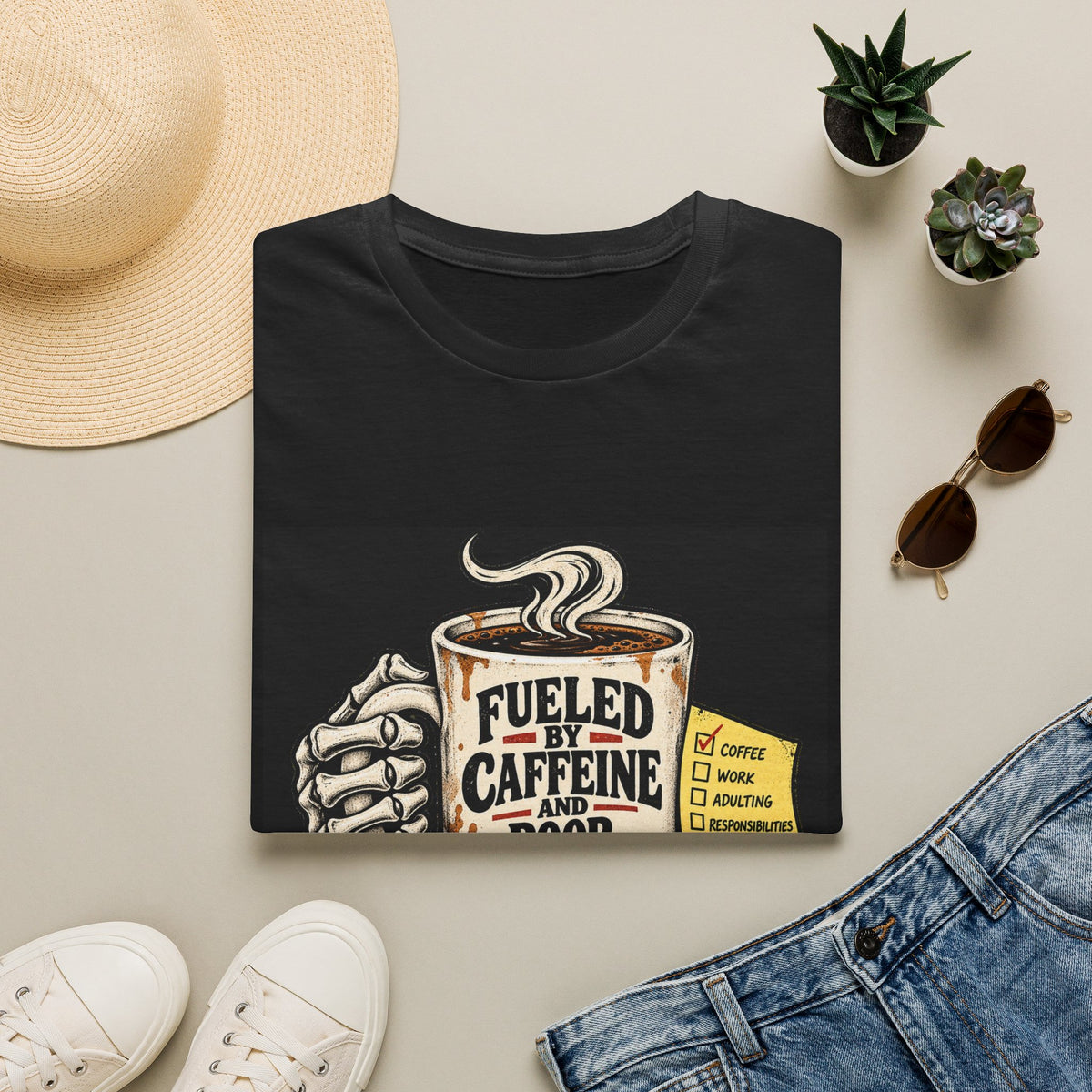 Fueled by Caffeine - Classic Tee