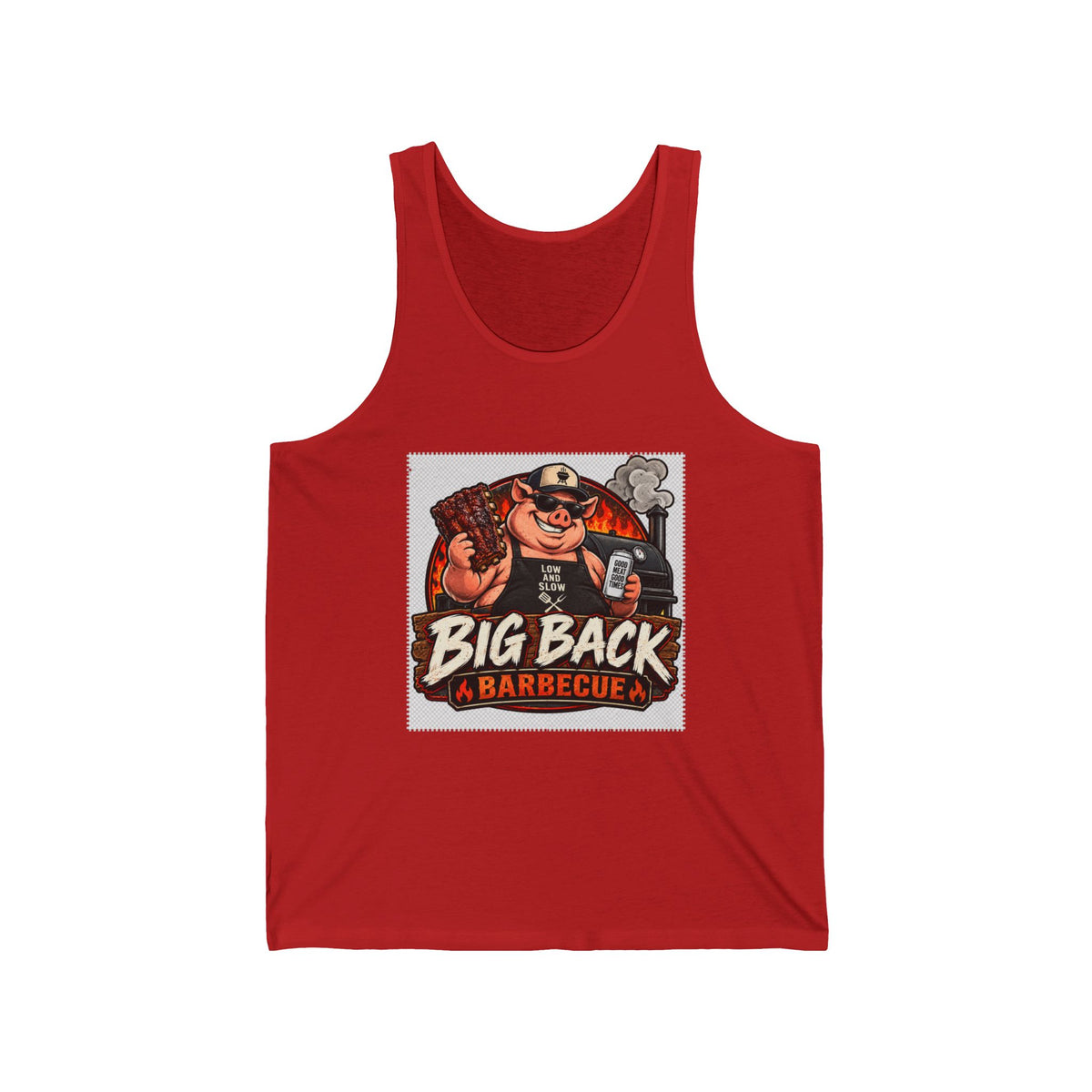 Big Back Barbecue - Athletic Tank