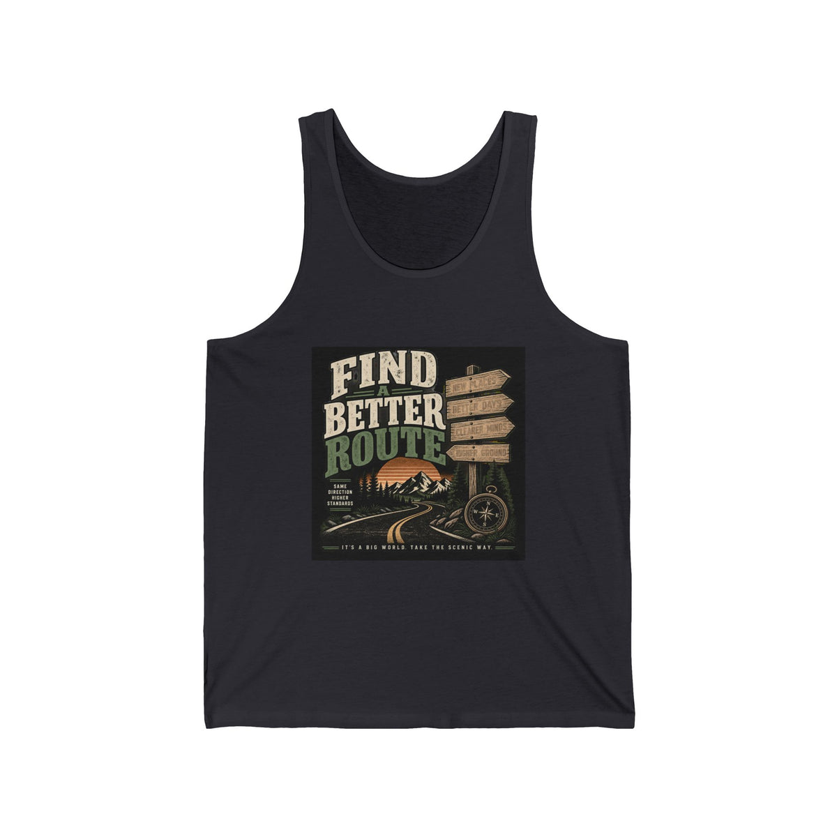 Find A Better Route - Athletic Tank
