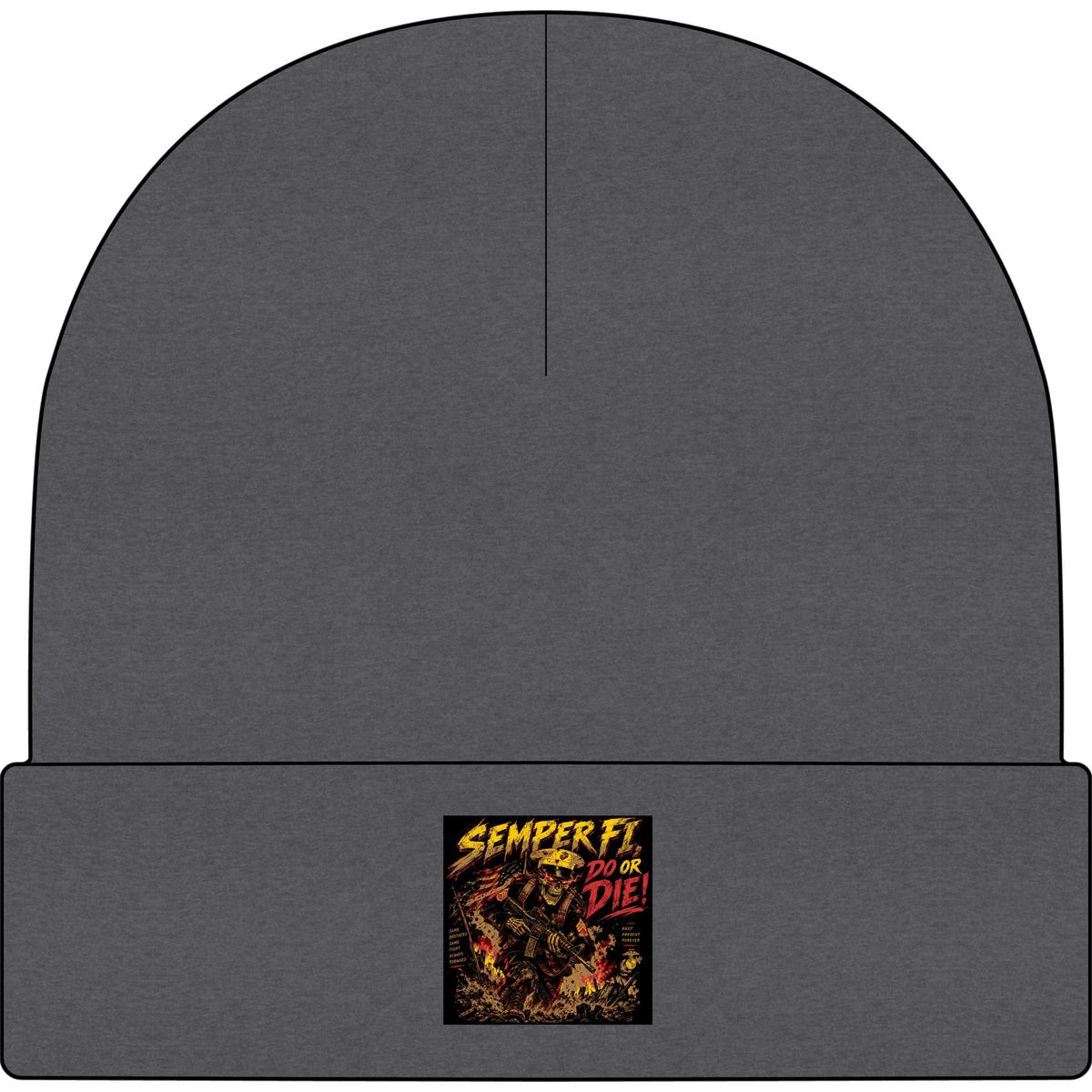 Semper Fi Do or Die - AS Colour 1107 Cuff Beanie