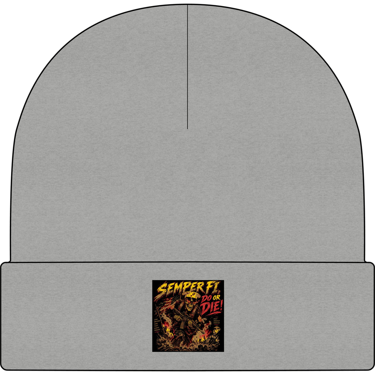 Semper Fi Do or Die - AS Colour 1107 Cuff Beanie