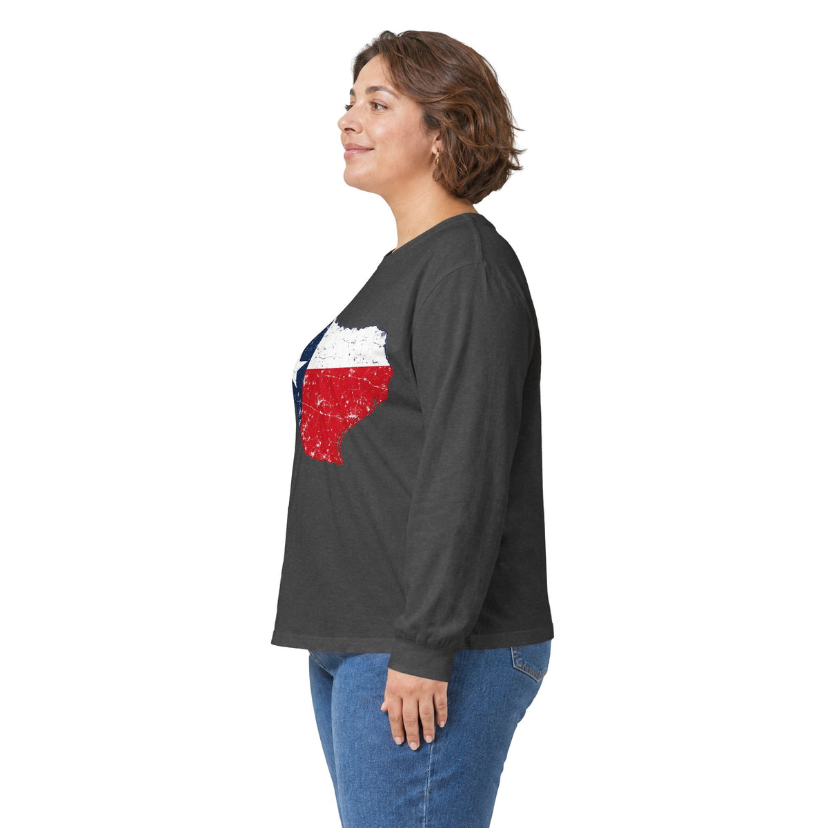 Weathered Texas Flag - Unisex Ultra Cotton Long Sleeve Tee