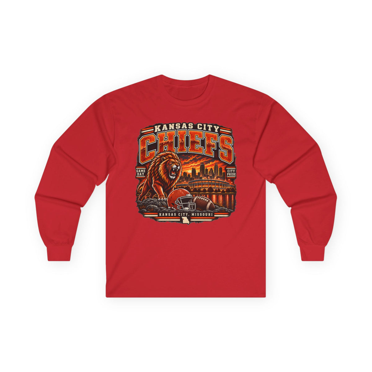 Kansas City Chiefs - Unisex Ultra Cotton Long Sleeve Tee