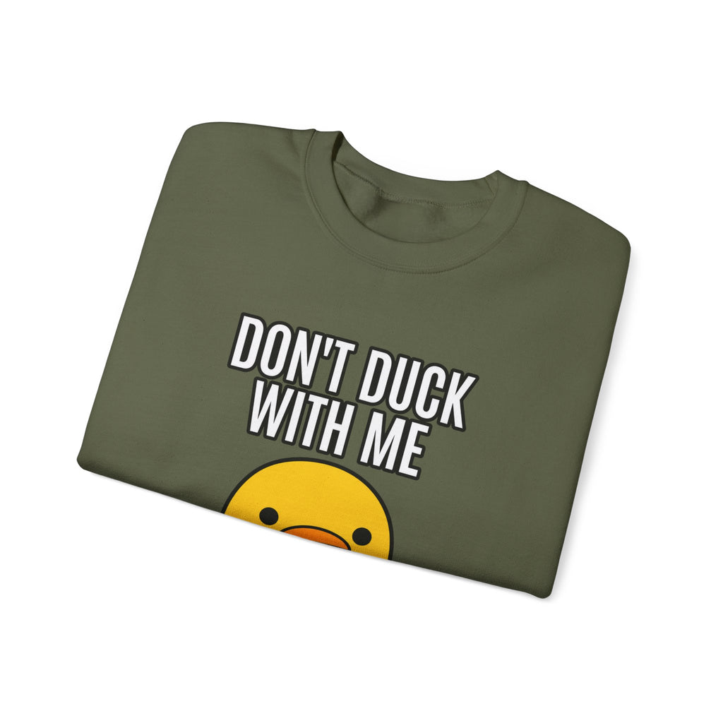 Duck With Me - Crewneck Sweatshirt