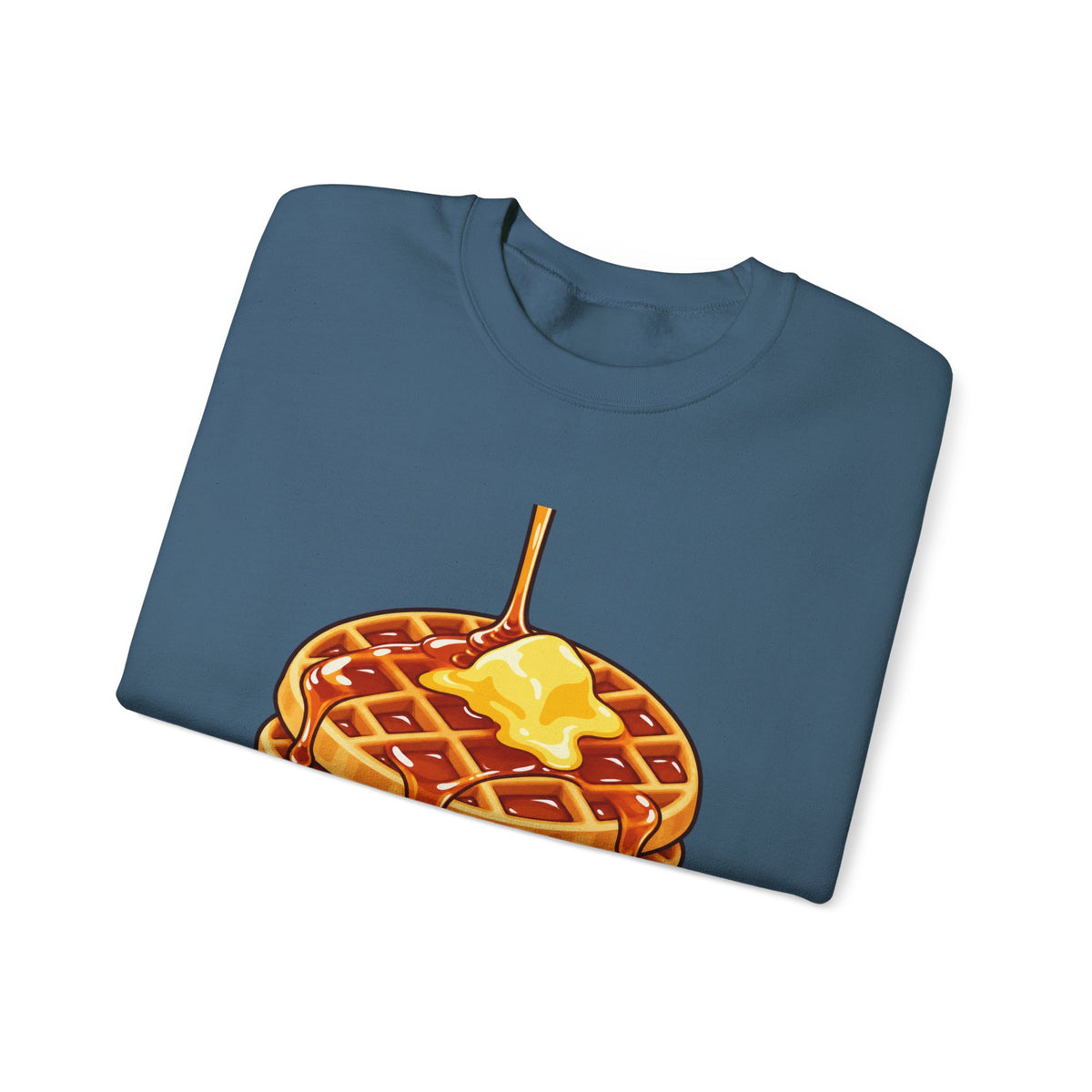 Cartoon Waffles - Crewneck Sweatshirt