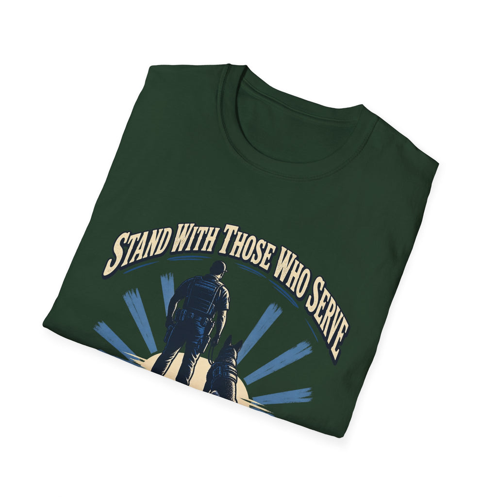 Stand With Those Who Serve Police K9 - Classic Tee