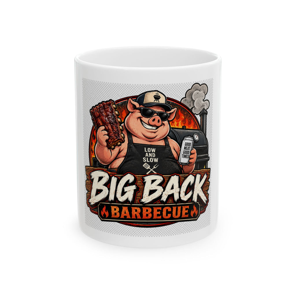 Big Back Barbecue - Ceramic Mug 11oz and 15oz