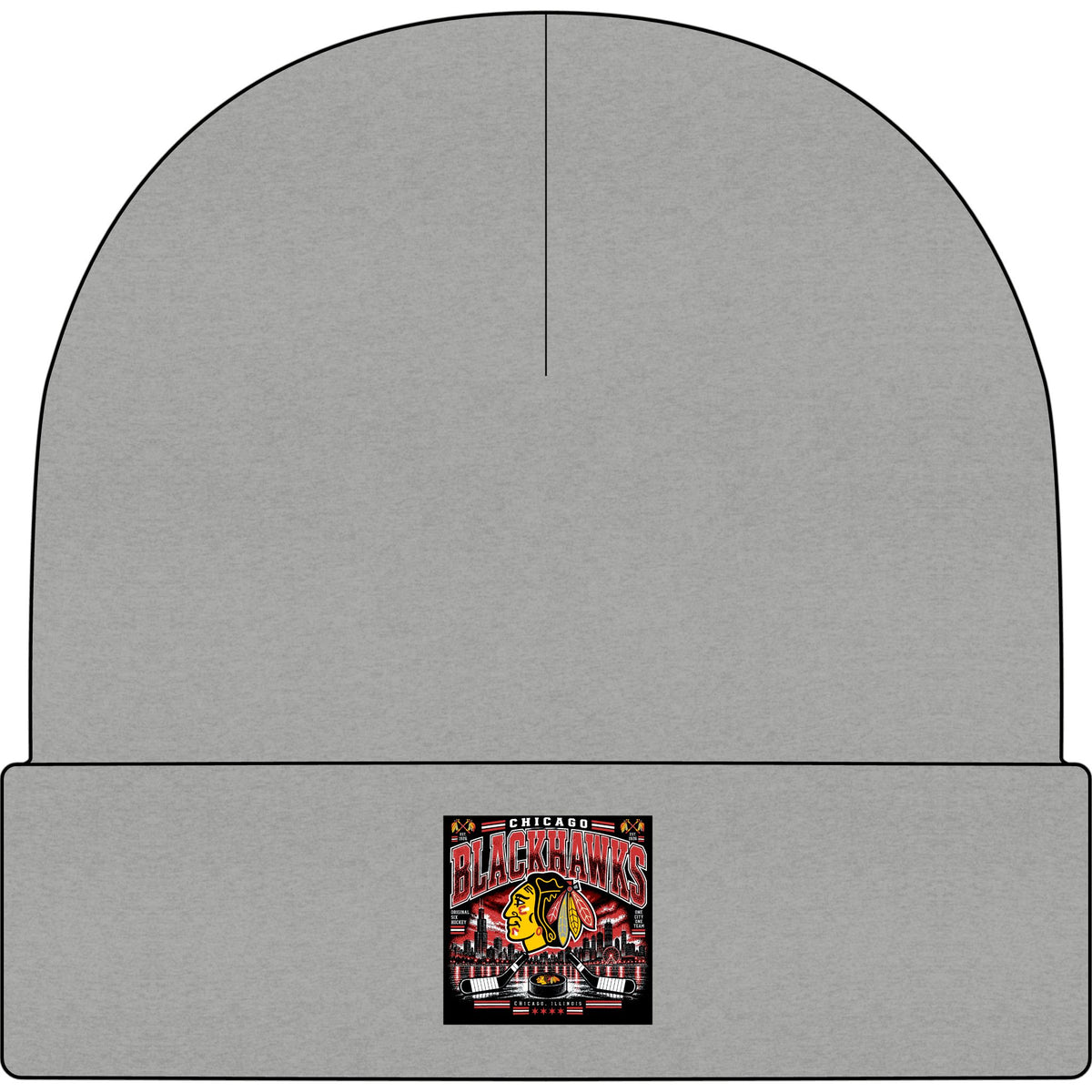 Chicago Blackhawks Heritage - AS Colour 1107 Cuff Beanie
