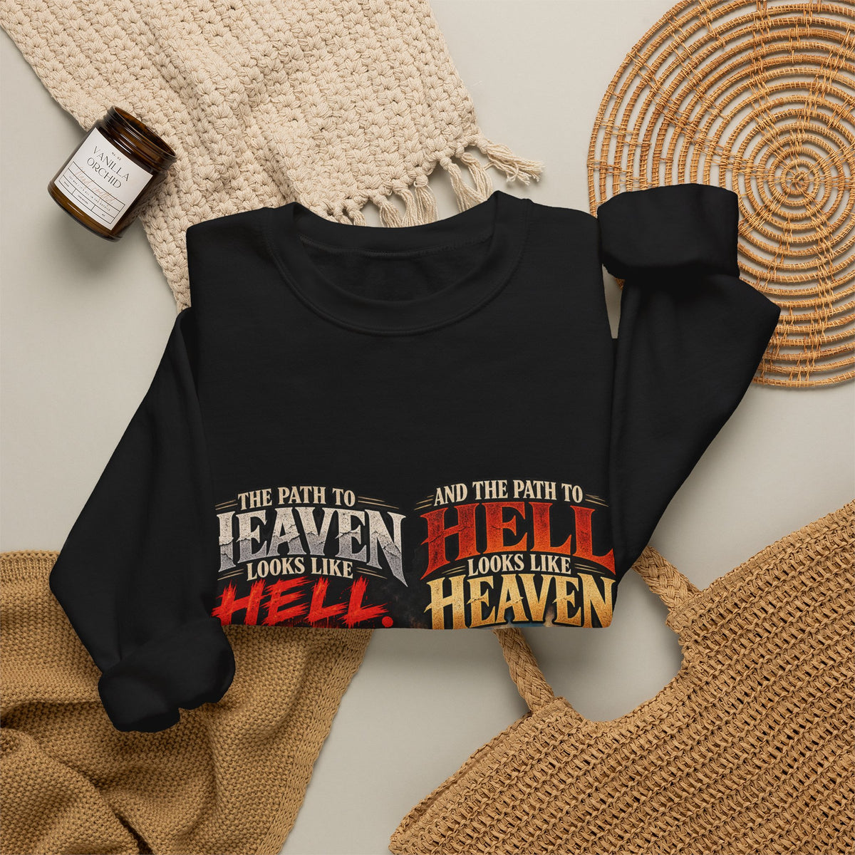 Path To Heaven Path To Hell - Crewneck Sweatshirt