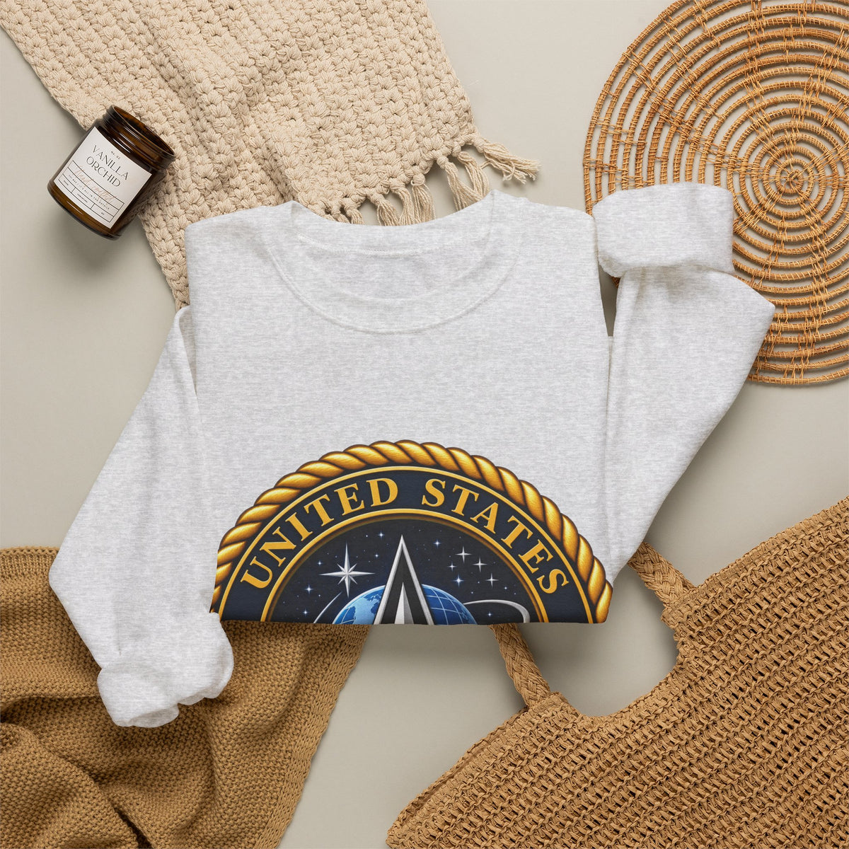 U.S. Space Force Emblem - Crewneck Sweatshirt