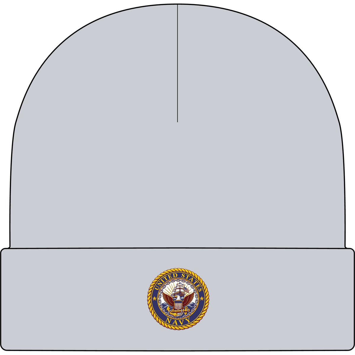 U.S. Navy Emblem - AS Colour 1107 Cuff Beanie