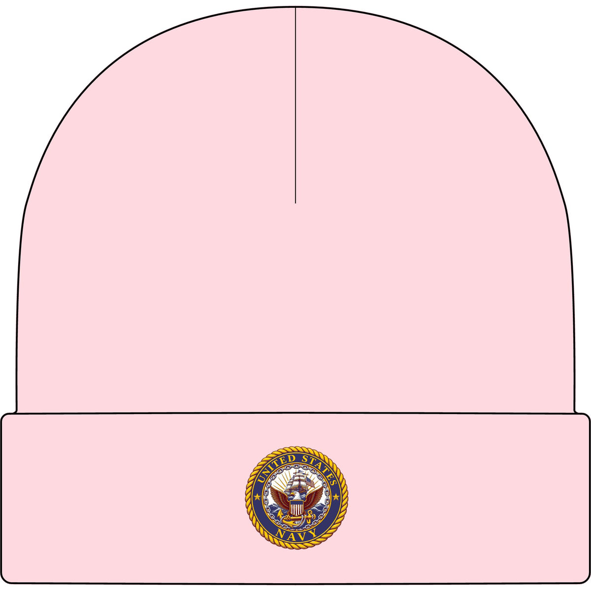 U.S. Navy Emblem - AS Colour 1107 Cuff Beanie