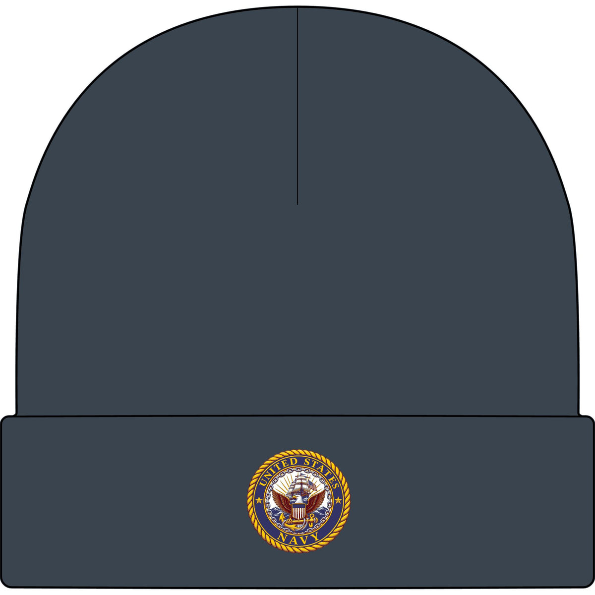 U.S. Navy Emblem - AS Colour 1107 Cuff Beanie