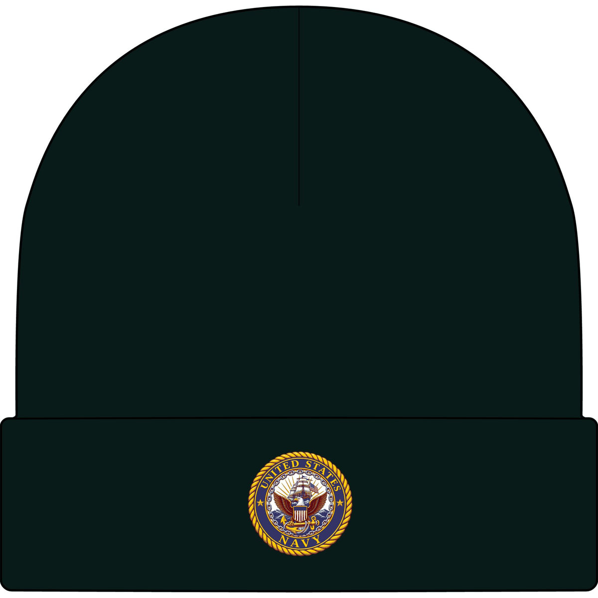 U.S. Navy Emblem - AS Colour 1107 Cuff Beanie