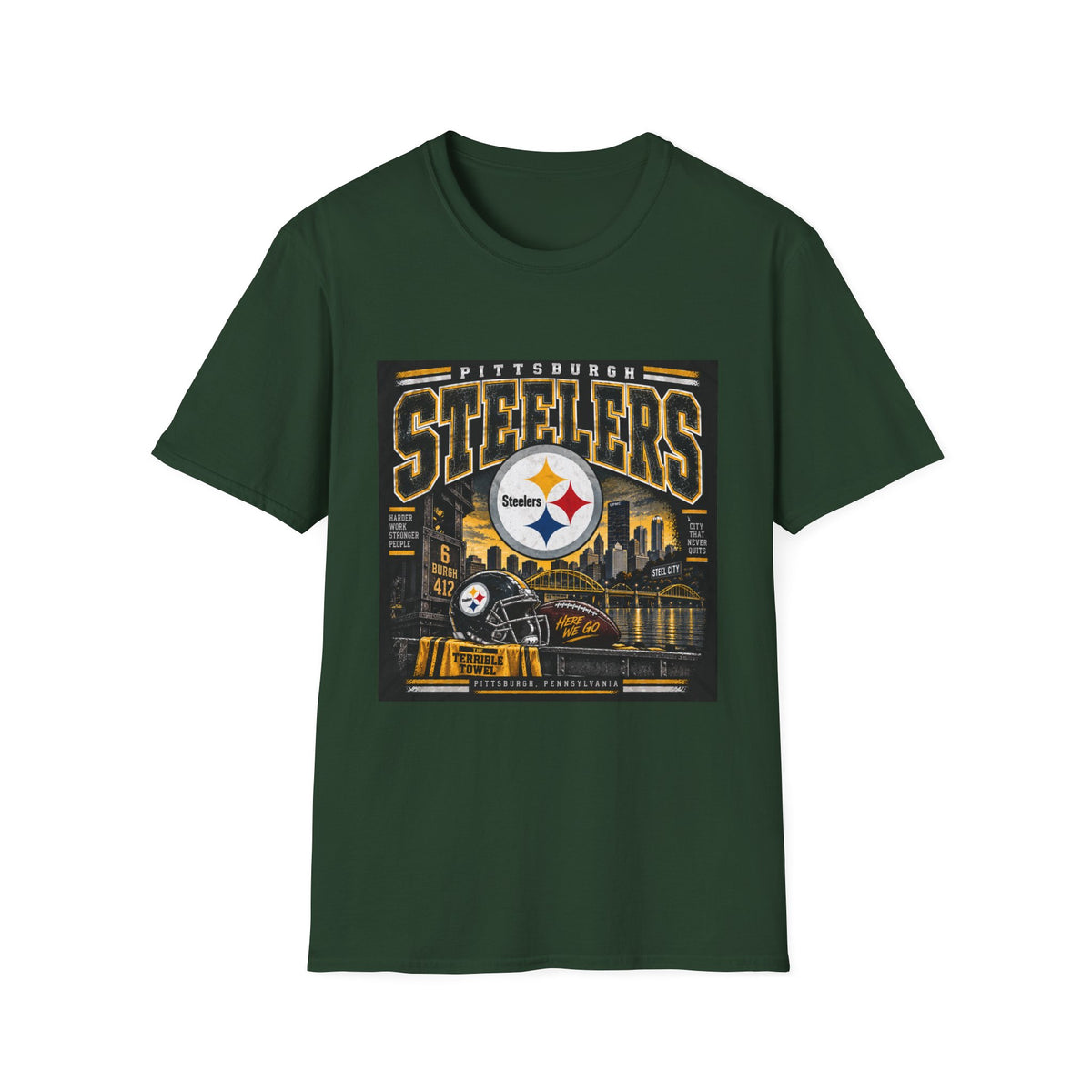 Pittsburgh Steelers Steel City Pride - Classic Tee
