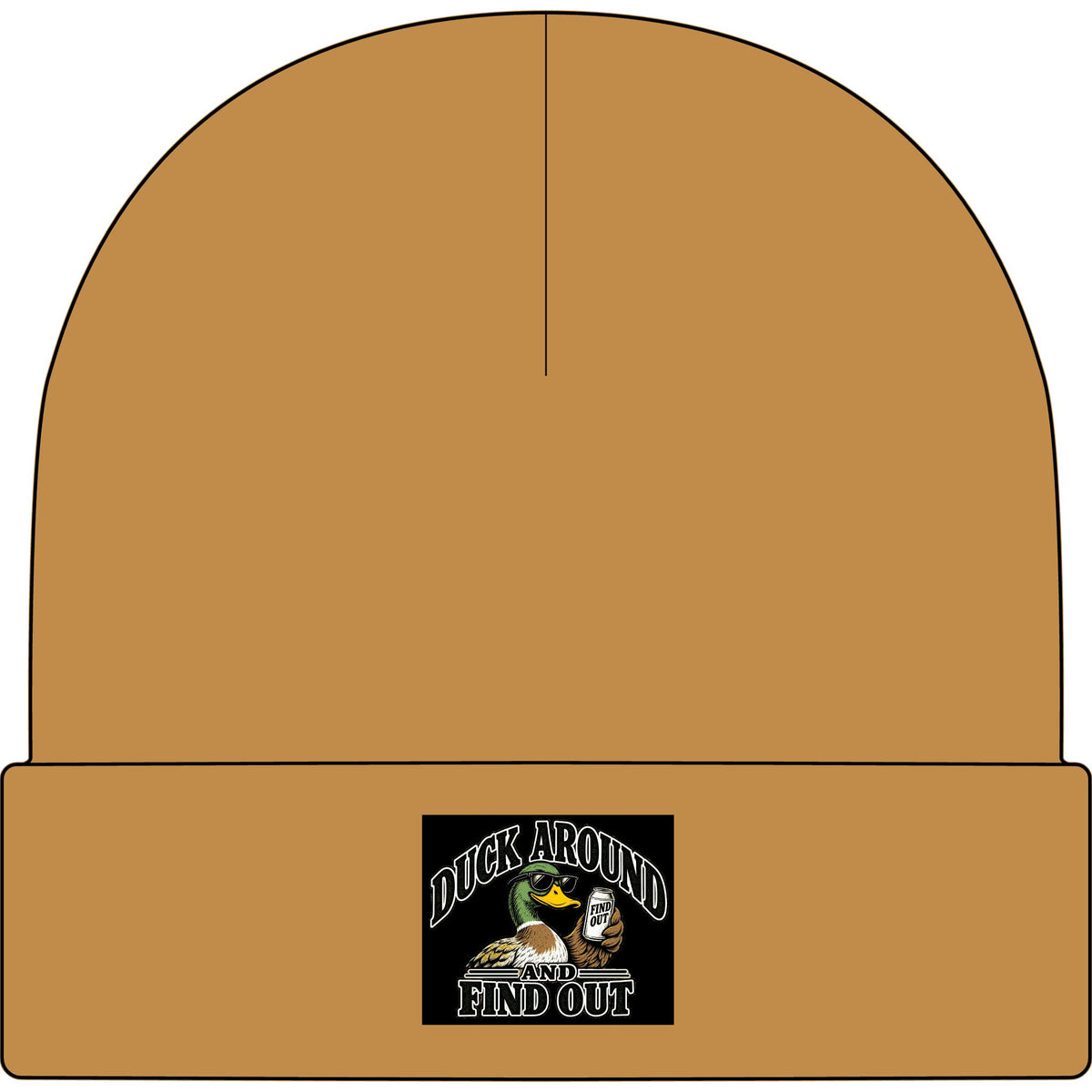 Duck Around Find Out - AS Colour 1107 Cuff Beanie