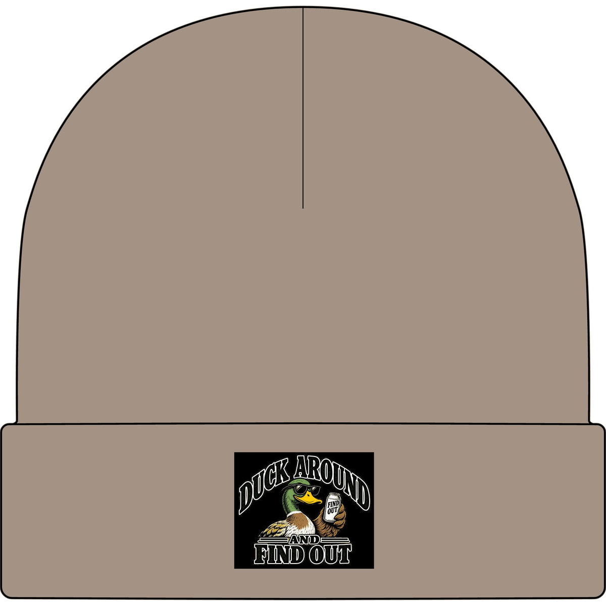 Duck Around Find Out - AS Colour 1107 Cuff Beanie