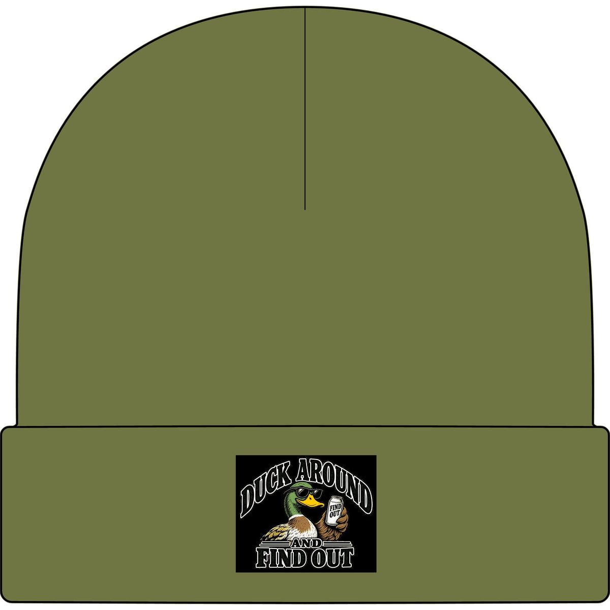 Duck Around Find Out - AS Colour 1107 Cuff Beanie