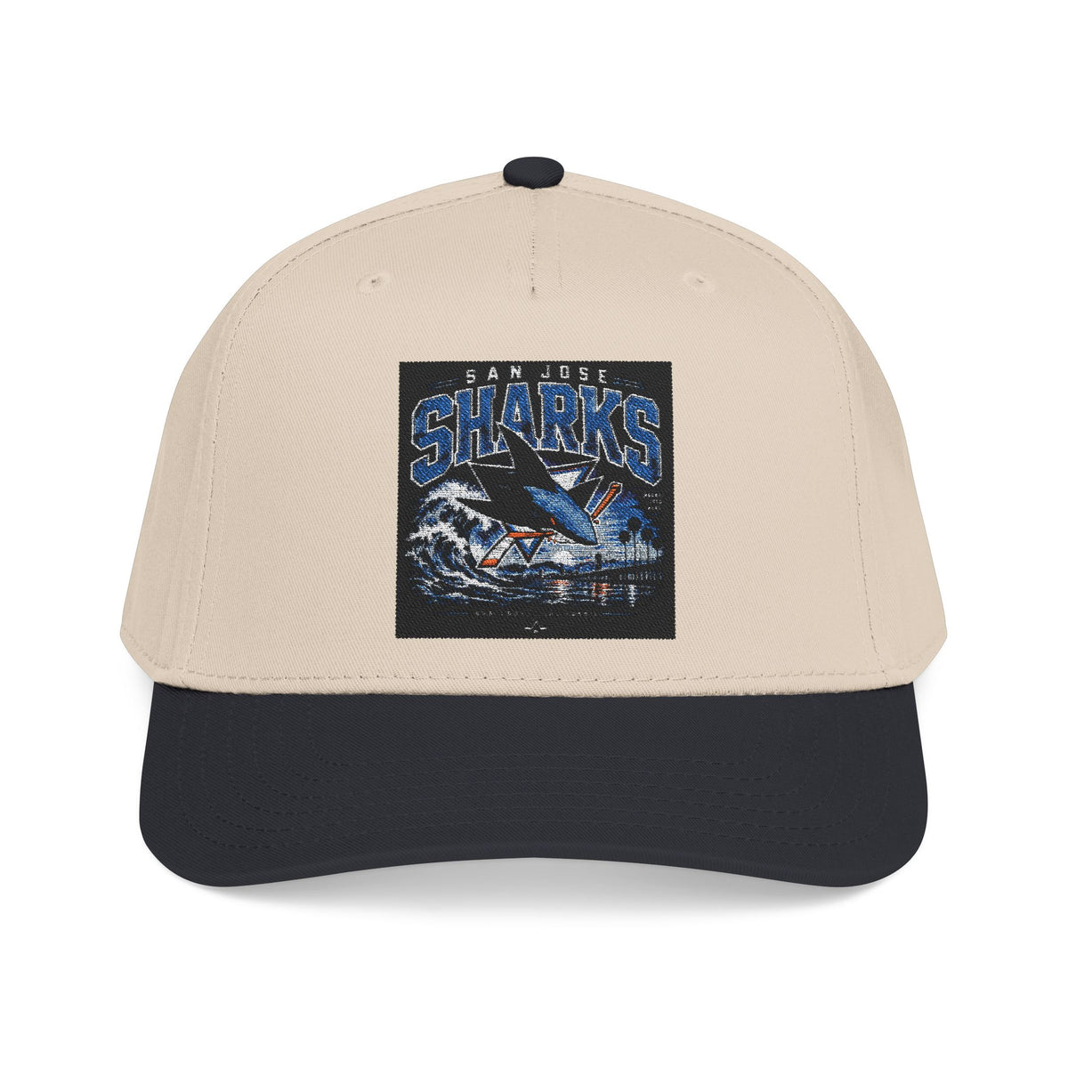 Sharks Wave Hockey Tee - OTTO Baseball Hat