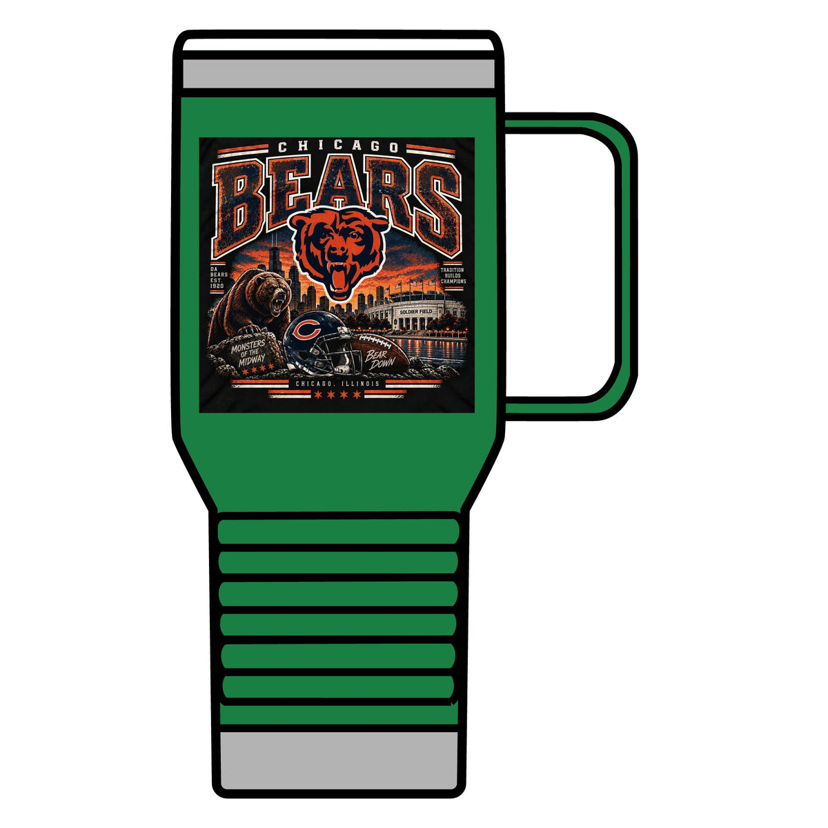 Chicago Bears Pride - 20oz Insulated Mug