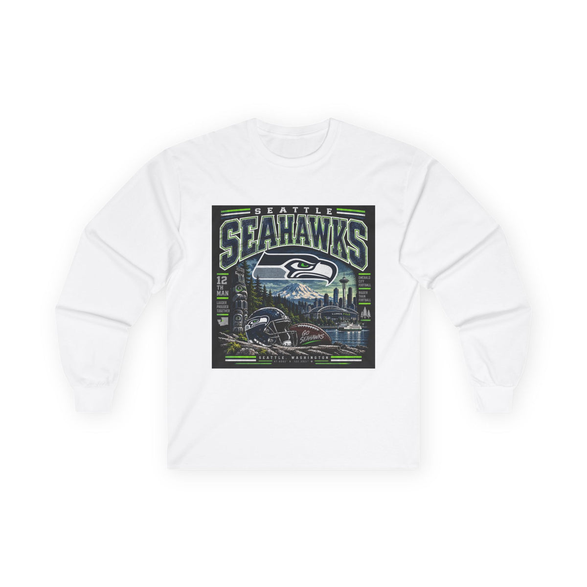 Seattle Seahawks Pride - Unisex Ultra Cotton Long Sleeve Tee