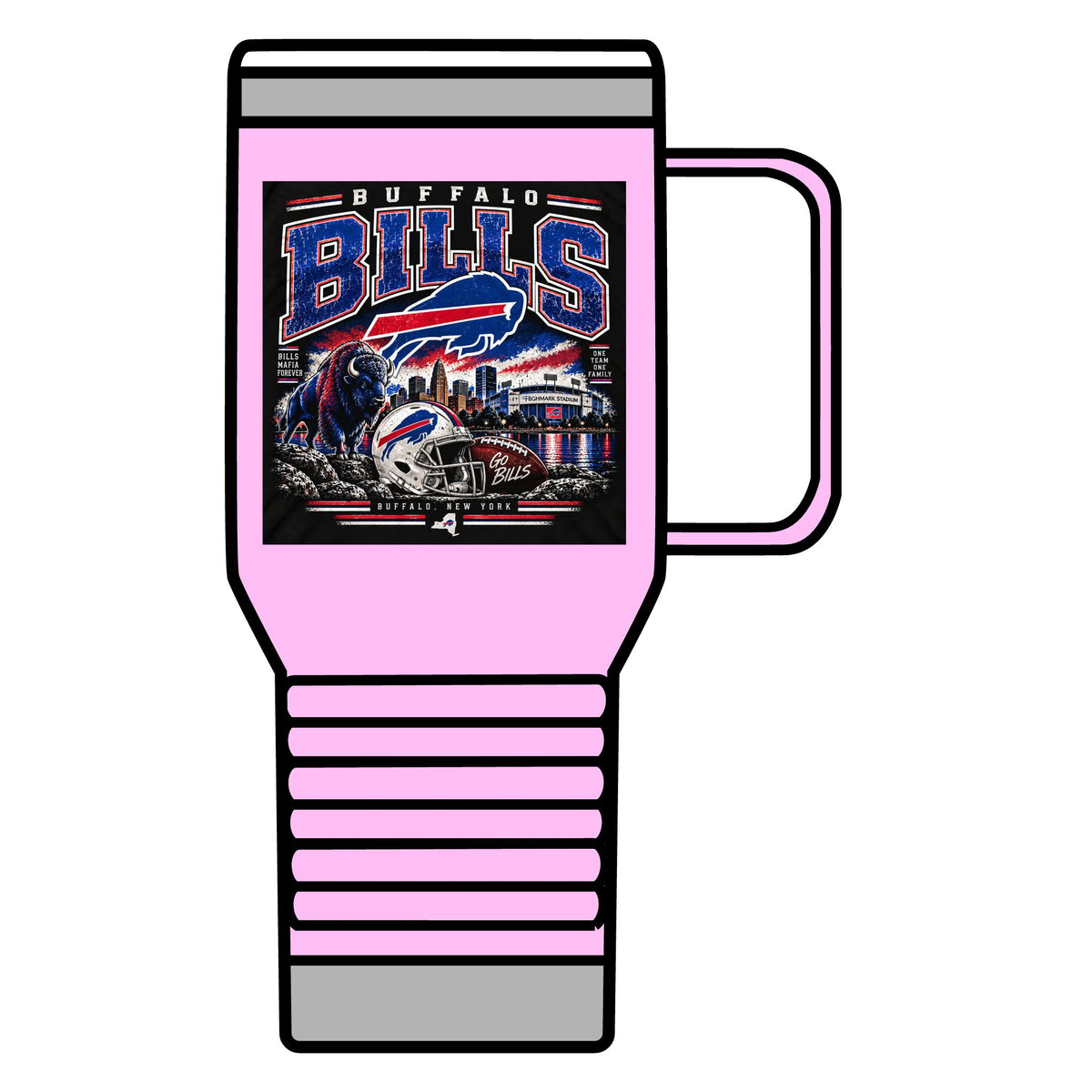 Buffalo Bills Dynasty - 20oz Insulated Mug