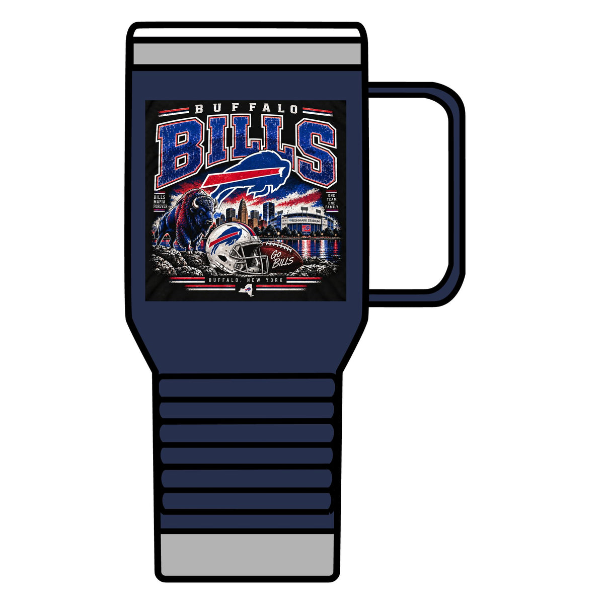 Buffalo Bills Dynasty - 20oz Insulated Mug