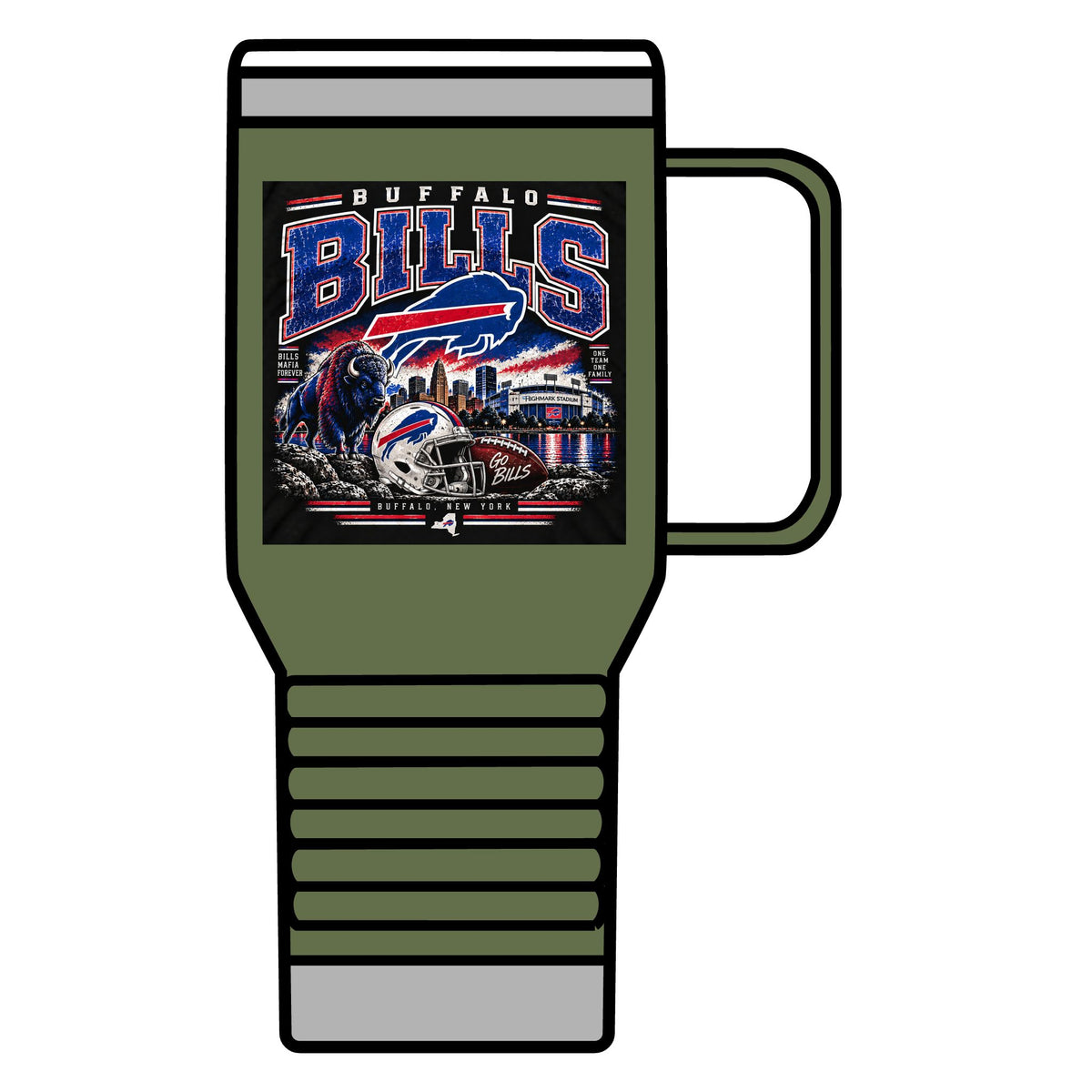 Buffalo Bills Dynasty - 20oz Insulated Mug