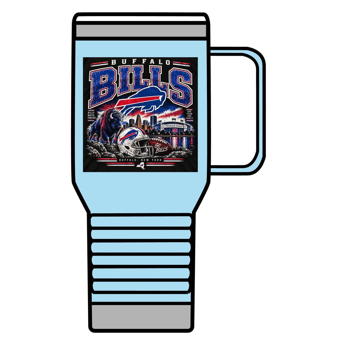 Buffalo Bills Dynasty - 20oz Insulated Mug